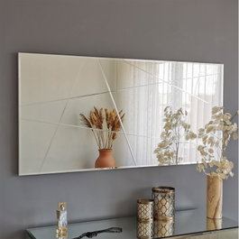 Hanah Home Espejo A331Y Plata 130x62 cm